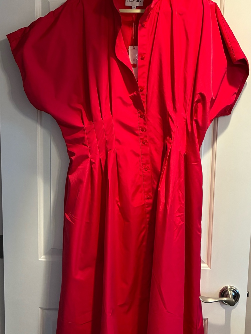 Alden Adair red dress